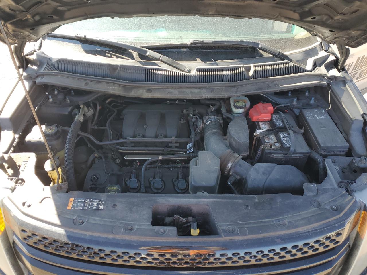2014 Ford Explorer VIN 1FM5K8AR6EGA18296 Copart auction photo, front end damage thumbnail 12