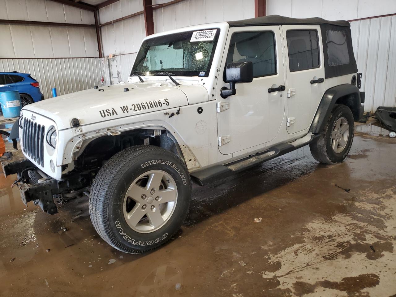 2017 Jeep Wrangler VIN 1C4HJWDG6HL578186