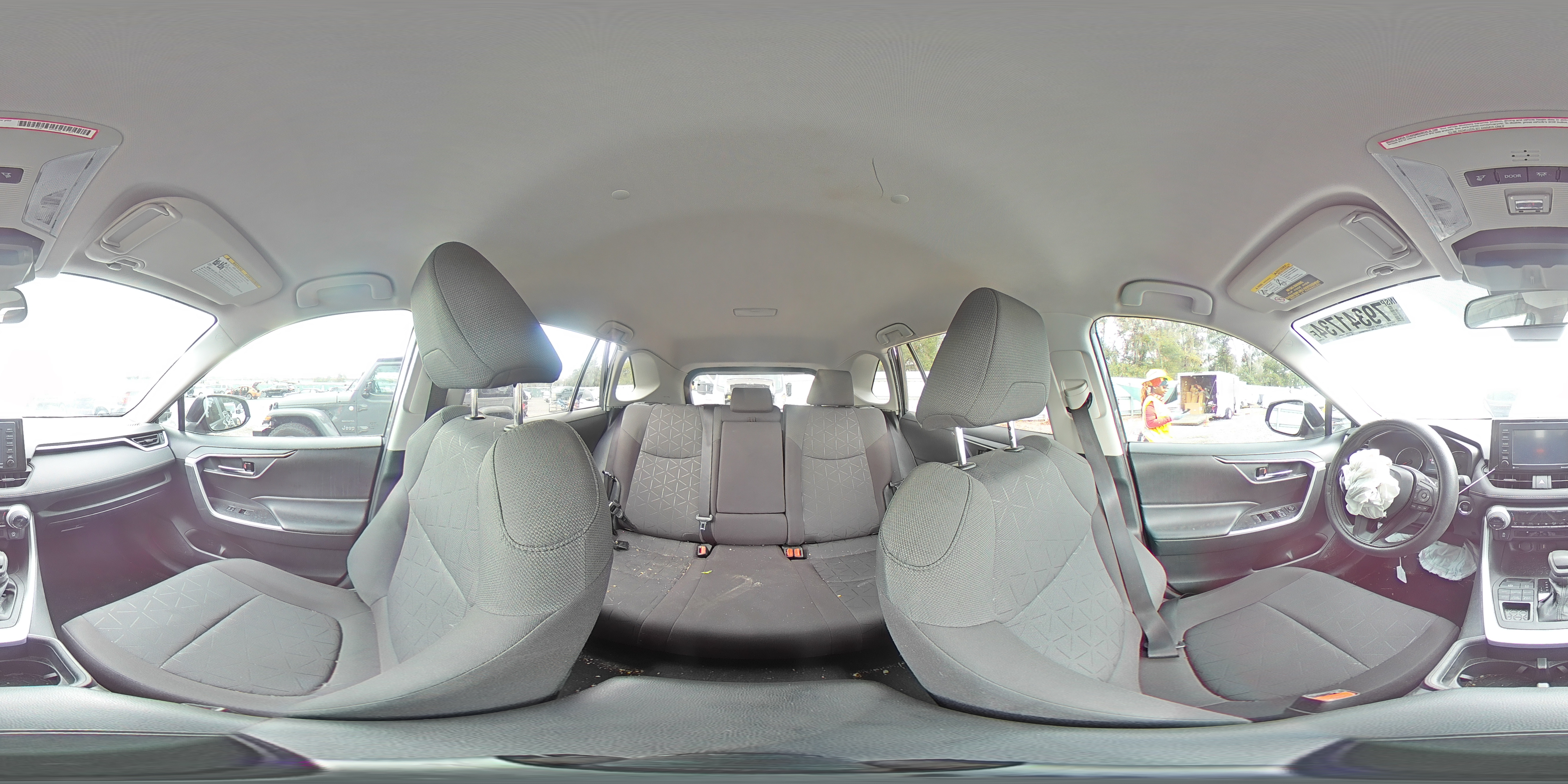 2022 Toyota RAV 4 VIN 2T3P1RFV3NC267527 Copart auction photo, rear end / front end damage thumbnail 13