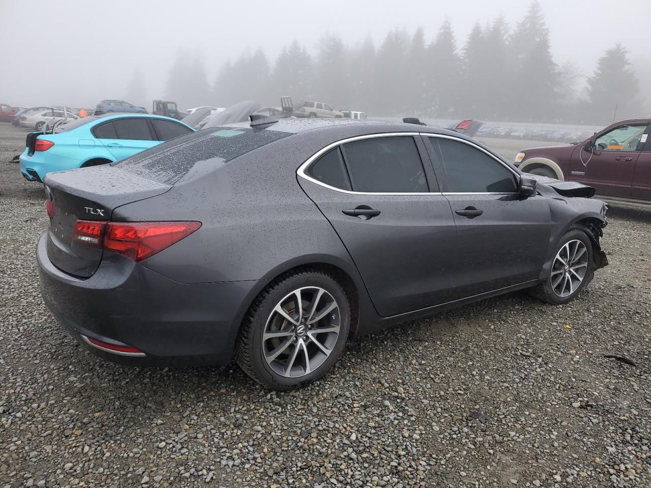 2015 Acura TLX VIN 19UUB2F33FA006999 Copart auction photo, front end damage thumbnail 3