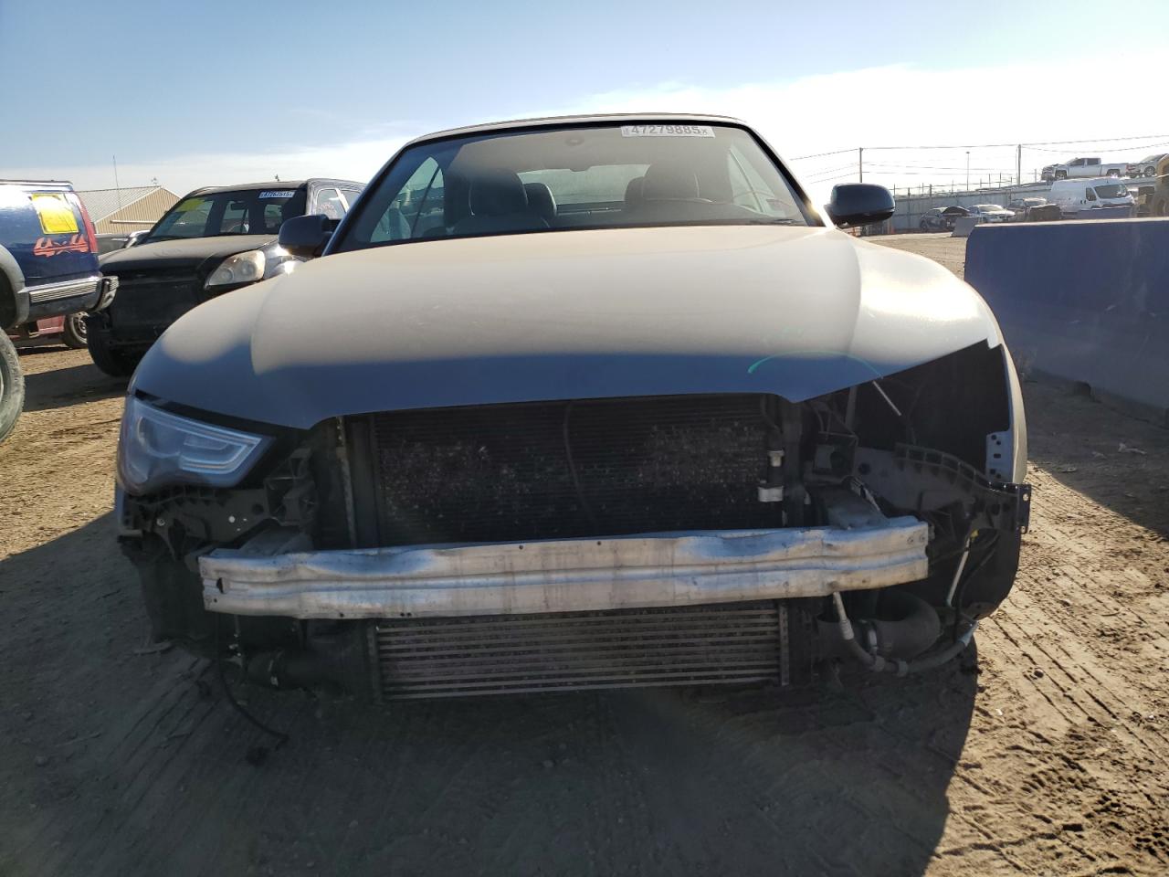 2013 Audi A5 VIN WAULFAFH5DN001598 Copart auction photo, front end damage thumbnail 5