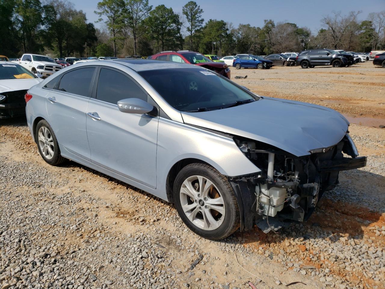 2011 Hyundai Sonata VIN 5NPEC4AC3BH278930 Copart auction photo, front end damage thumbnail 4