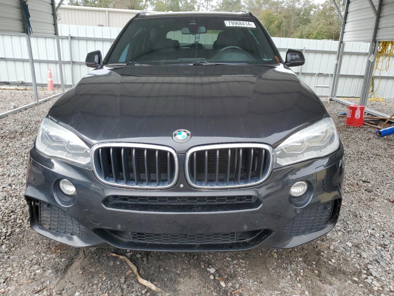 2014 BMW X5 VIN 5UXKR0C54E0H24143 Copart auction photo, undercarriage / front end damage thumbnail 5