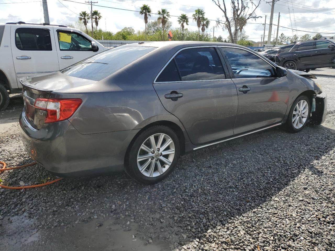 2013 Toyota Camry VIN 4T1BK1FK7DU535421 Copart auction photo, front end damage thumbnail 3