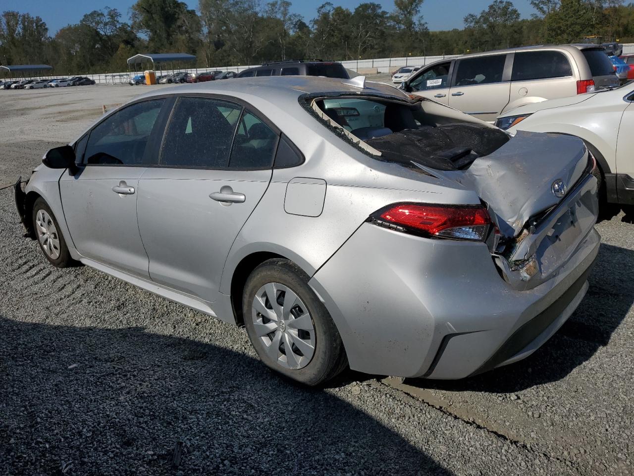 2020 Toyota Corolla VIN 5YFDPRAE8LP015237 Copart auction photo, top/roof damage thumbnail 2