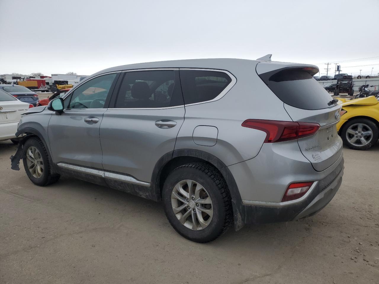 2020 Hyundai Santa Fe VIN 5NMS3CAD0LH250152 Copart auction photo, front end / mechanical damage thumbnail 2