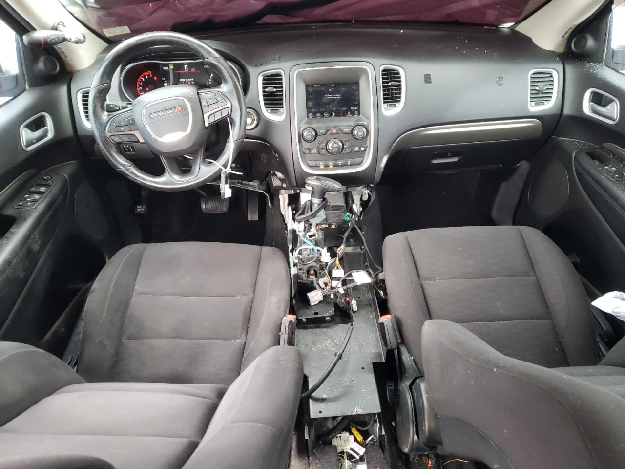 2020 Dodge Durango VIN 1C4SDJFT7LC431927 Copart auction photo, front end / side damage thumbnail 8