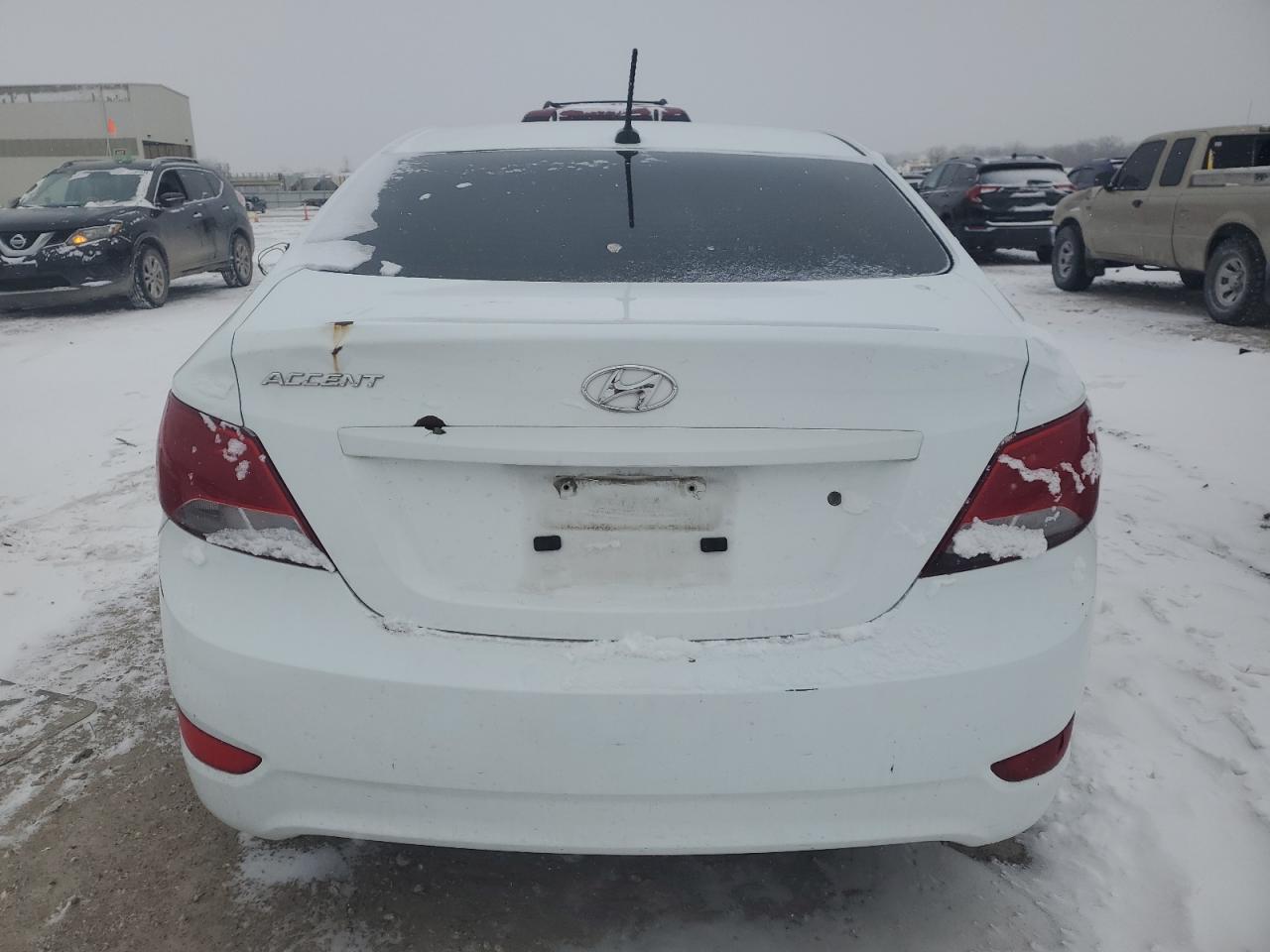 2016 Hyundai Accent VIN KMHCT4AE7GU061902 Copart auction photo, minor dent/scratches damage thumbnail 6