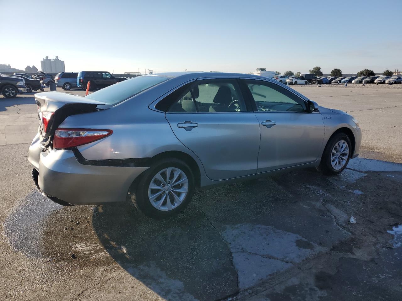 2017 Toyota Camry VIN 4T1BD1FK6HU204099 Copart auction photo, rear end damage thumbnail 3