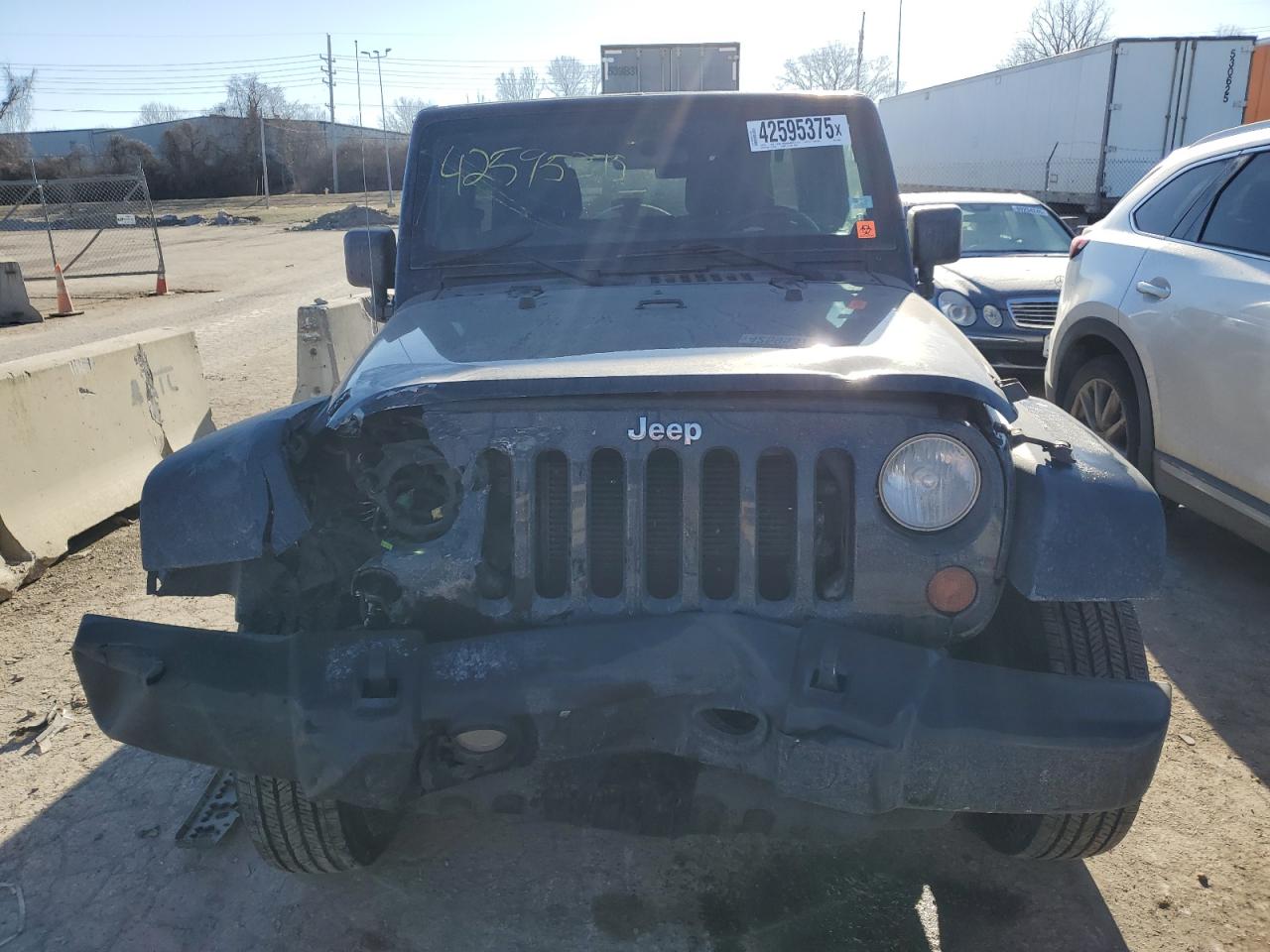2012 Jeep Wrangler VIN 1C4BJWDG0CL278609 Copart auction photo, front end / mechanical damage thumbnail 5