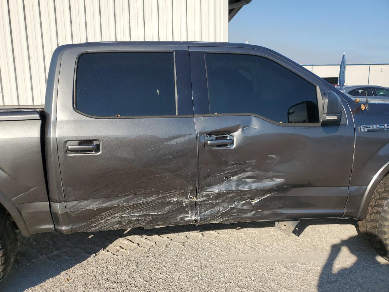 2017 Ford F-150 VIN 1FTEW1CG2HFA51642 Copart auction photo, side damage thumbnail 10