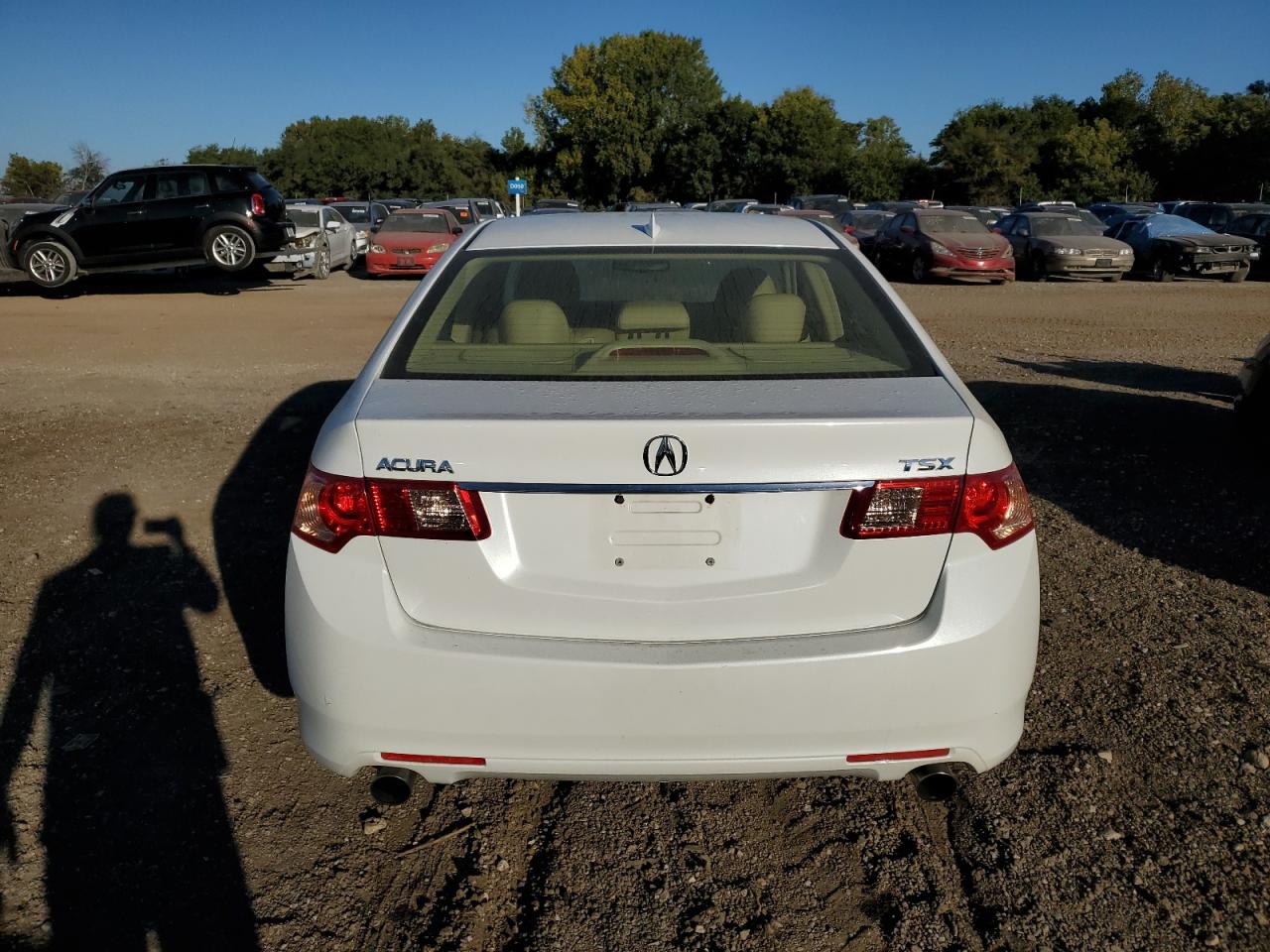 2012 Acura TSX VIN JH4CU2F46CC027955 Copart auction photo, front end damage thumbnail 6