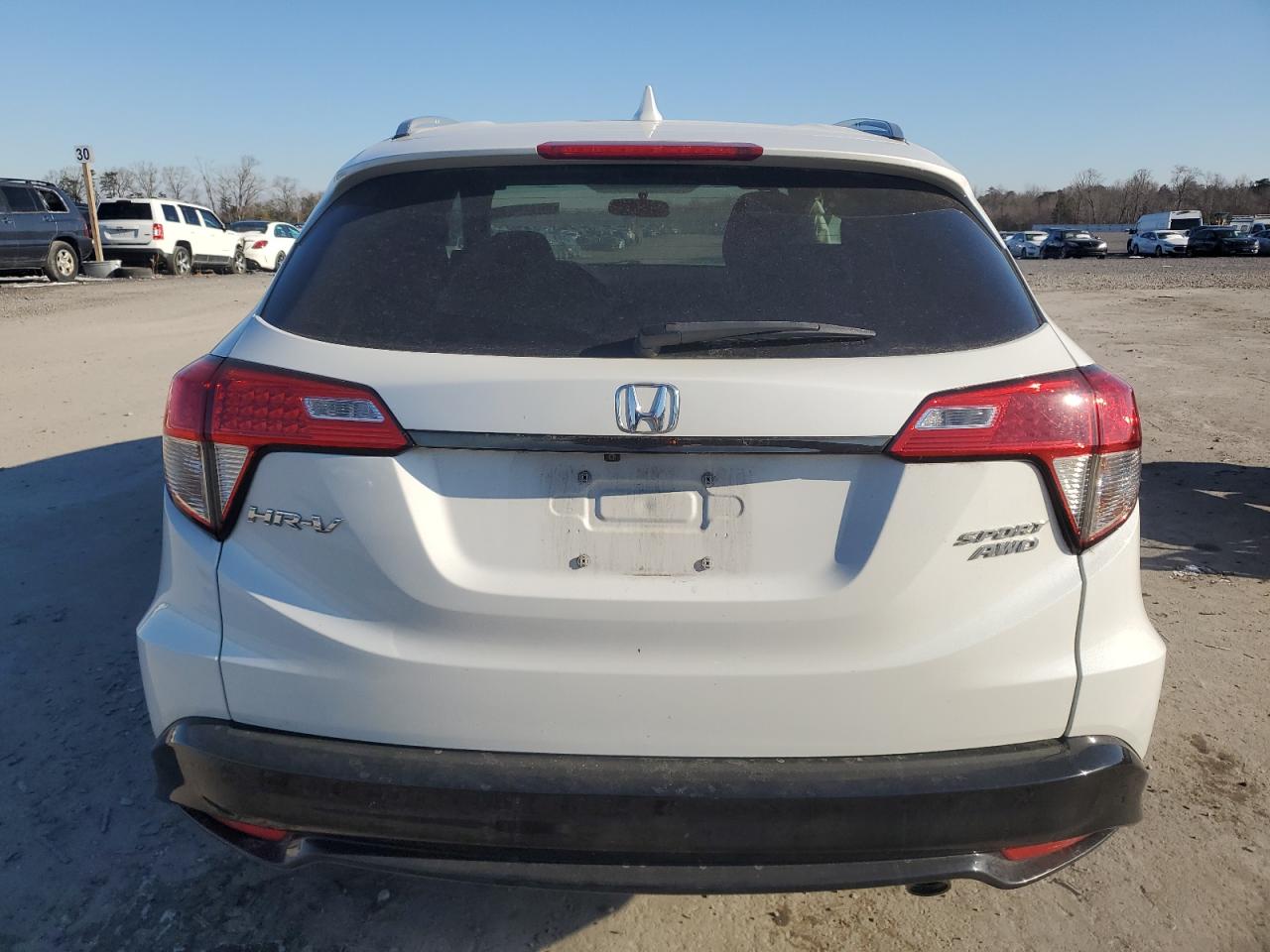 2021 Honda HR-V VIN 3CZRU6H10MM713554 Copart auction photo, front end / undercarriage damage thumbnail 6