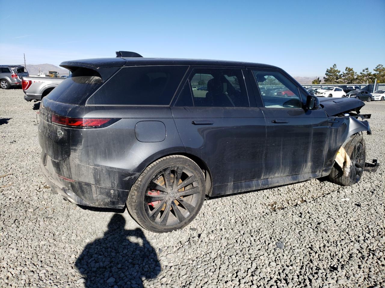 2023 Land Rover Range Rover VIN SAL119E42PA151615 Copart auction photo, front end damage thumbnail 3