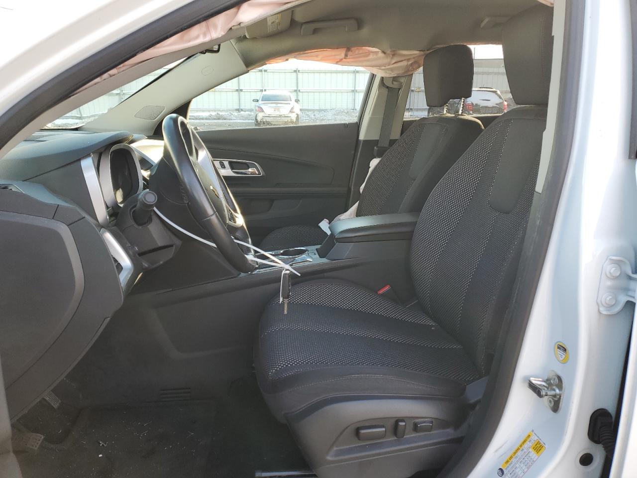2014 Chevrolet Equinox VIN 1GNALBEK3EZ113985 Copart auction photo, side / front end damage thumbnail 7