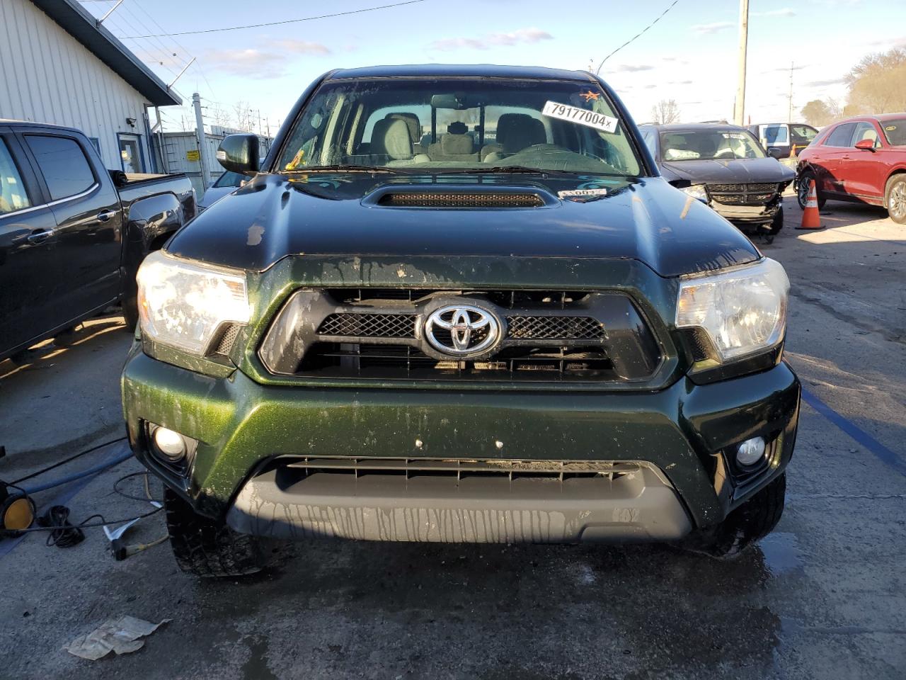 2013 Toyota Tacoma VIN 3TMMU4FN2DM061787 Copart auction photo, front end / rear end damage thumbnail 5