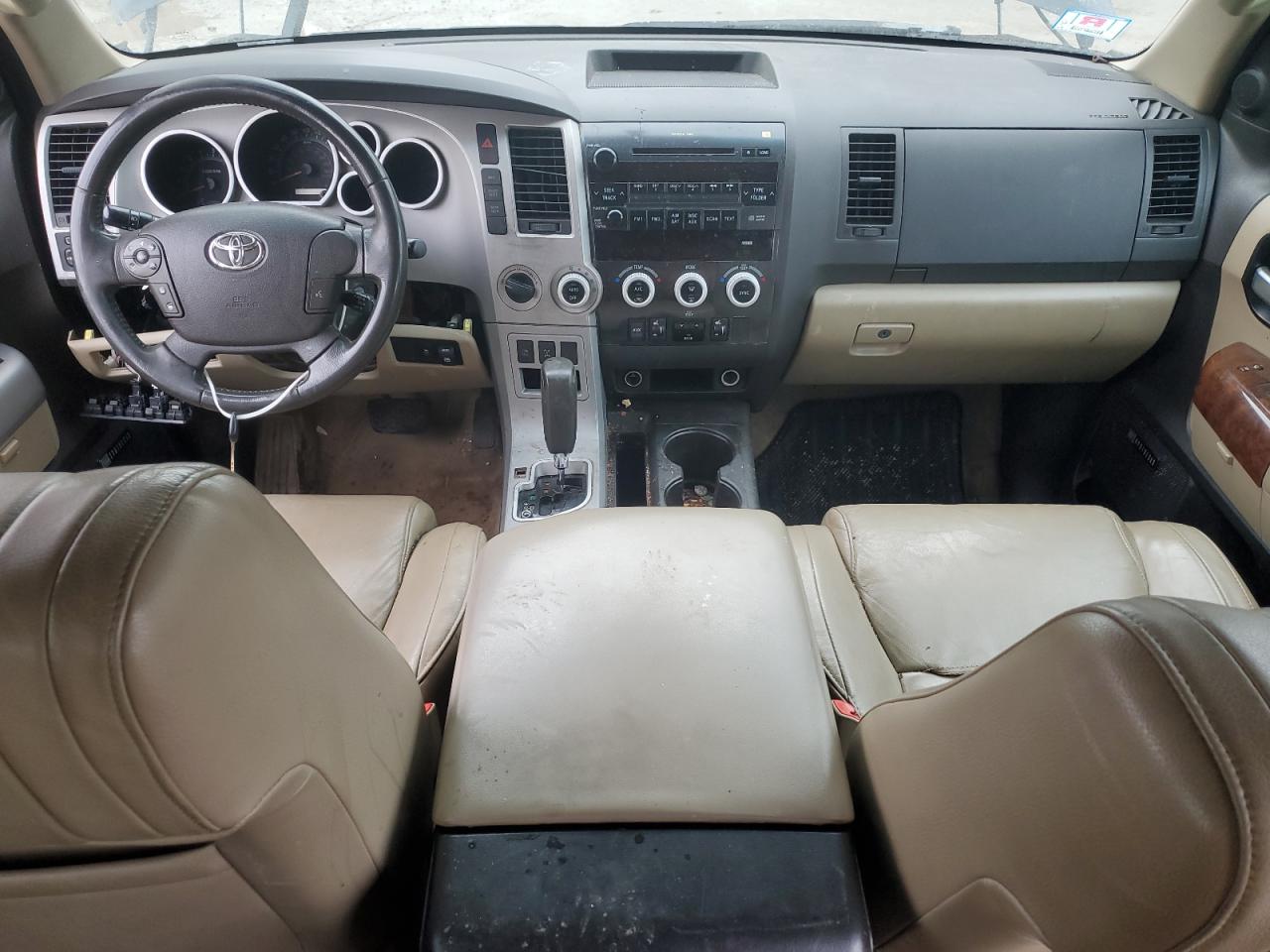 2008 Toyota Sequoia VIN 5TDBY64A28S012263 Copart auction photo, side damage thumbnail 8
