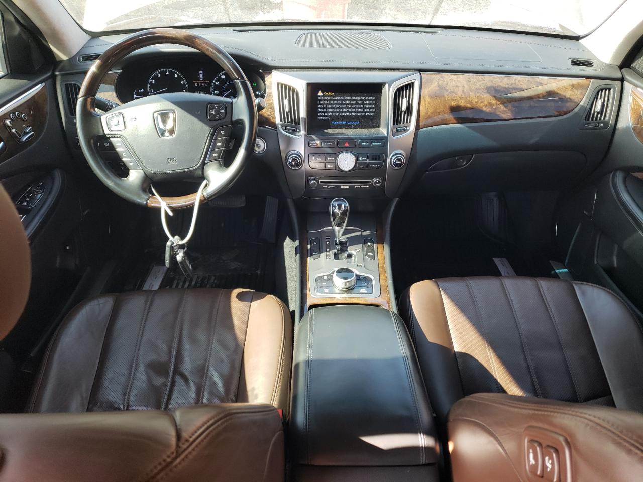 2011 Hyundai Equus VIN KMHGH4JF4BU029476 Copart auction photo, front end damage thumbnail 8