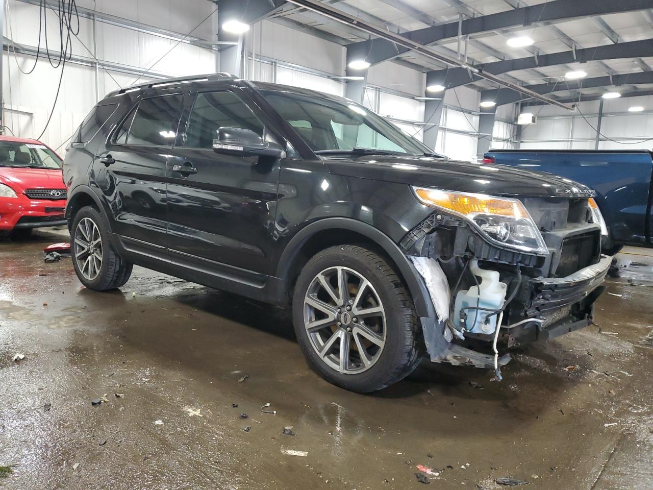 2015 Ford Explorer VIN 1FM5K8D83FGA05588 Copart auction photo, rear end / front end damage thumbnail 4