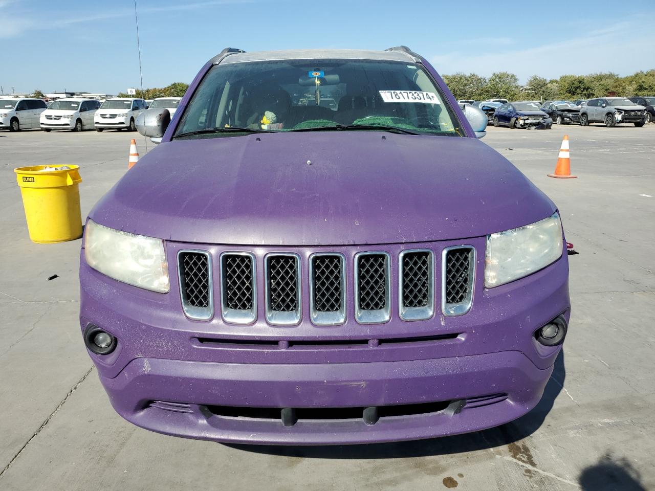 2011 Jeep Compass VIN 1J4NT1FA0BD155690 Copart auction photo, rear end damage thumbnail 5