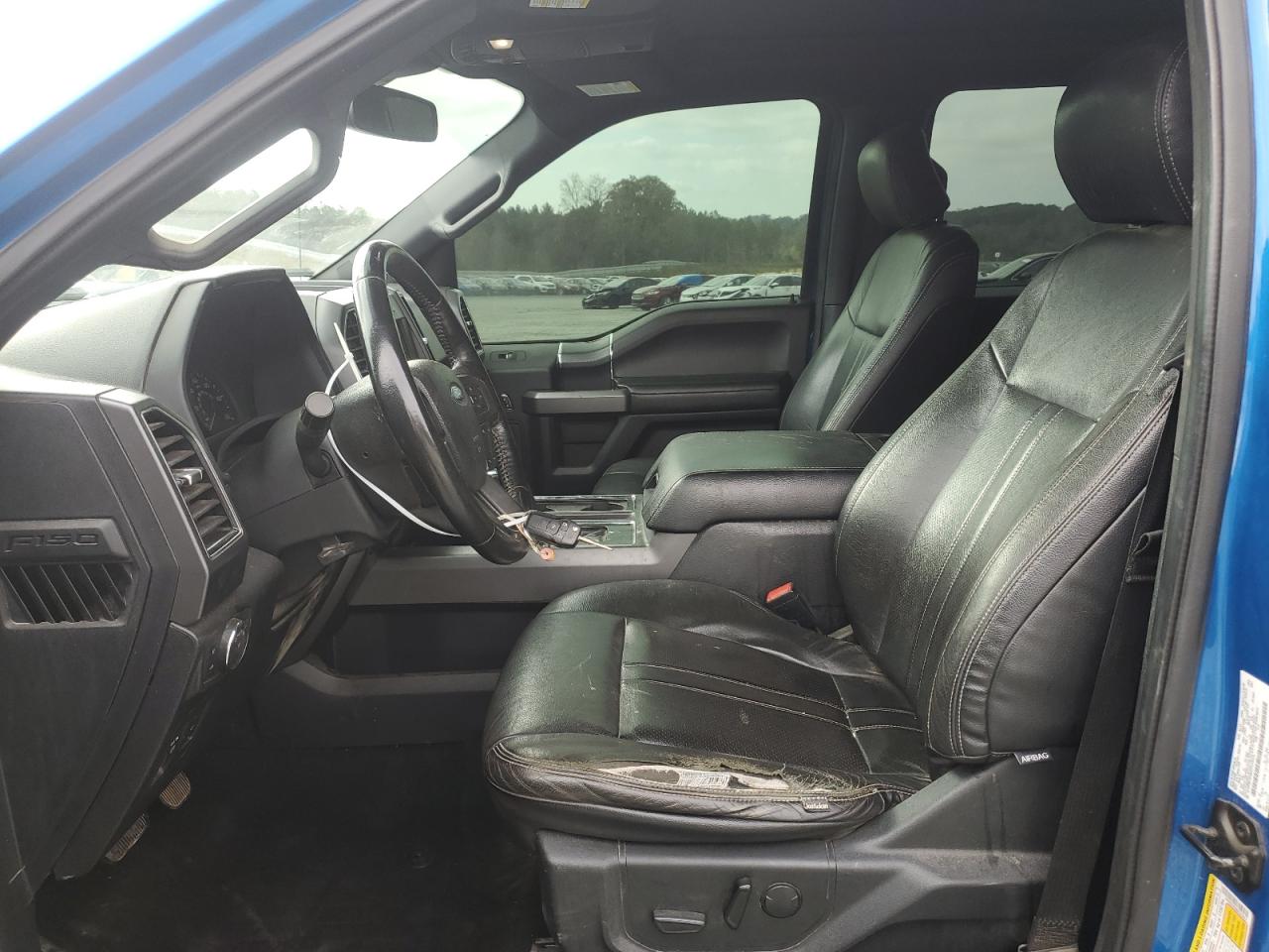 2019 Ford F-150 VIN 1FTFW1E48KFC23512 Copart auction photo, front end damage thumbnail 7
