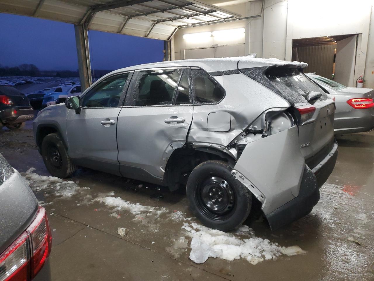 2024 Toyota RAV 4 VIN 2T3H1RFV2RW339262 Copart auction photo, rear end / side damage thumbnail 2