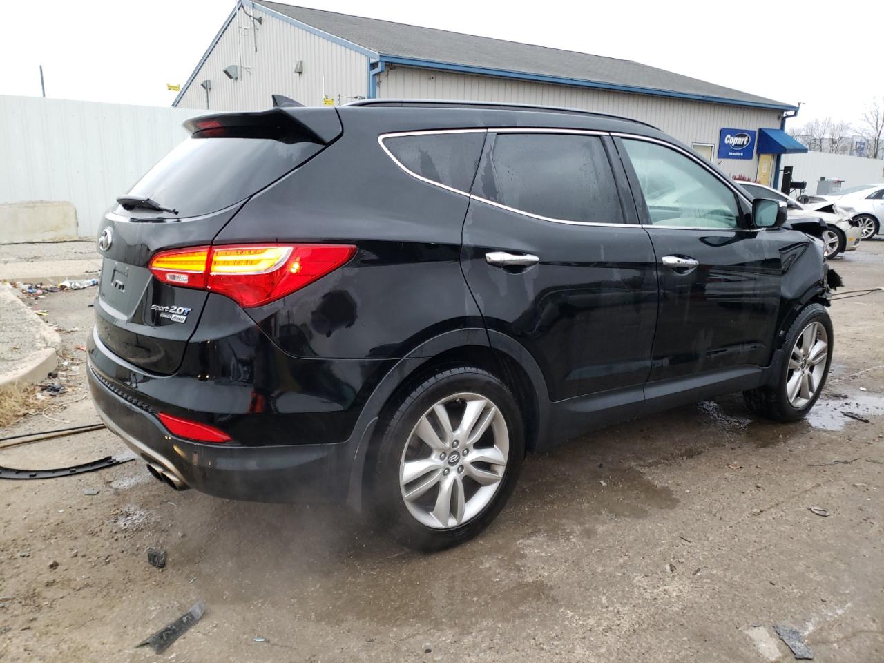 2015 Hyundai Santa Fe VIN 5XYZWDLA9FG247795 Copart auction photo, front end damage thumbnail 3