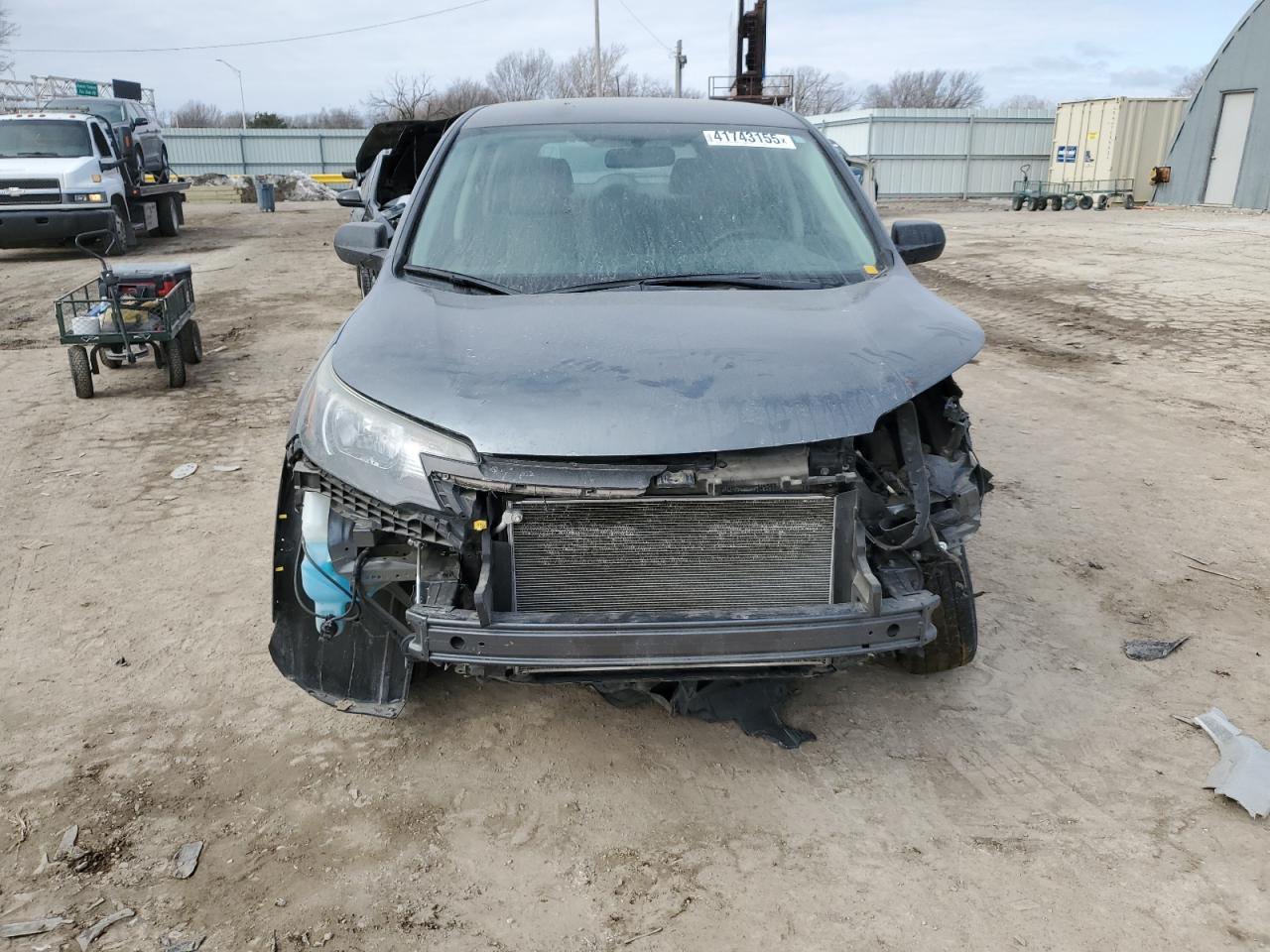 2014 Honda CR-V VIN 2HKRM3H32EH508833 Copart auction photo, front end damage thumbnail 5