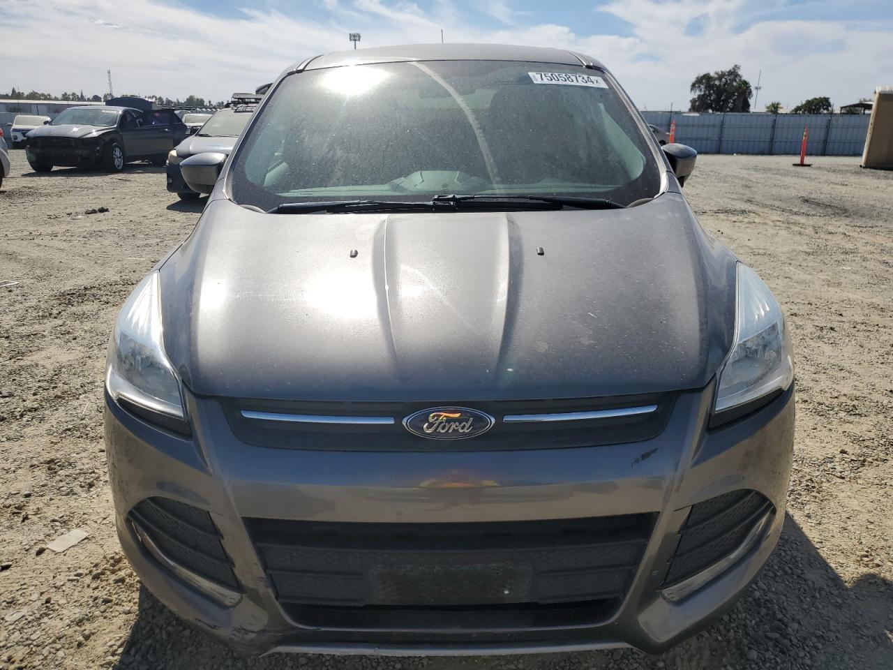 2014 Ford Escape VIN 1FMCU0GX3EUC00936 Copart auction photo, undercarriage / side damage thumbnail 5