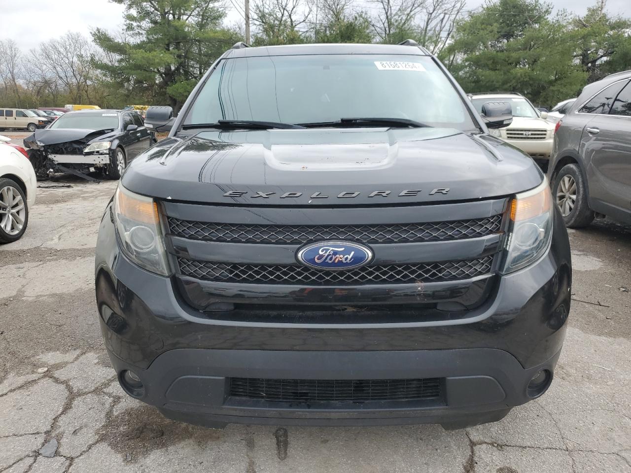 2014 Ford Explorer VIN 1FM5K8GT4EGB72573 Copart auction photo, rear end / side damage thumbnail 5