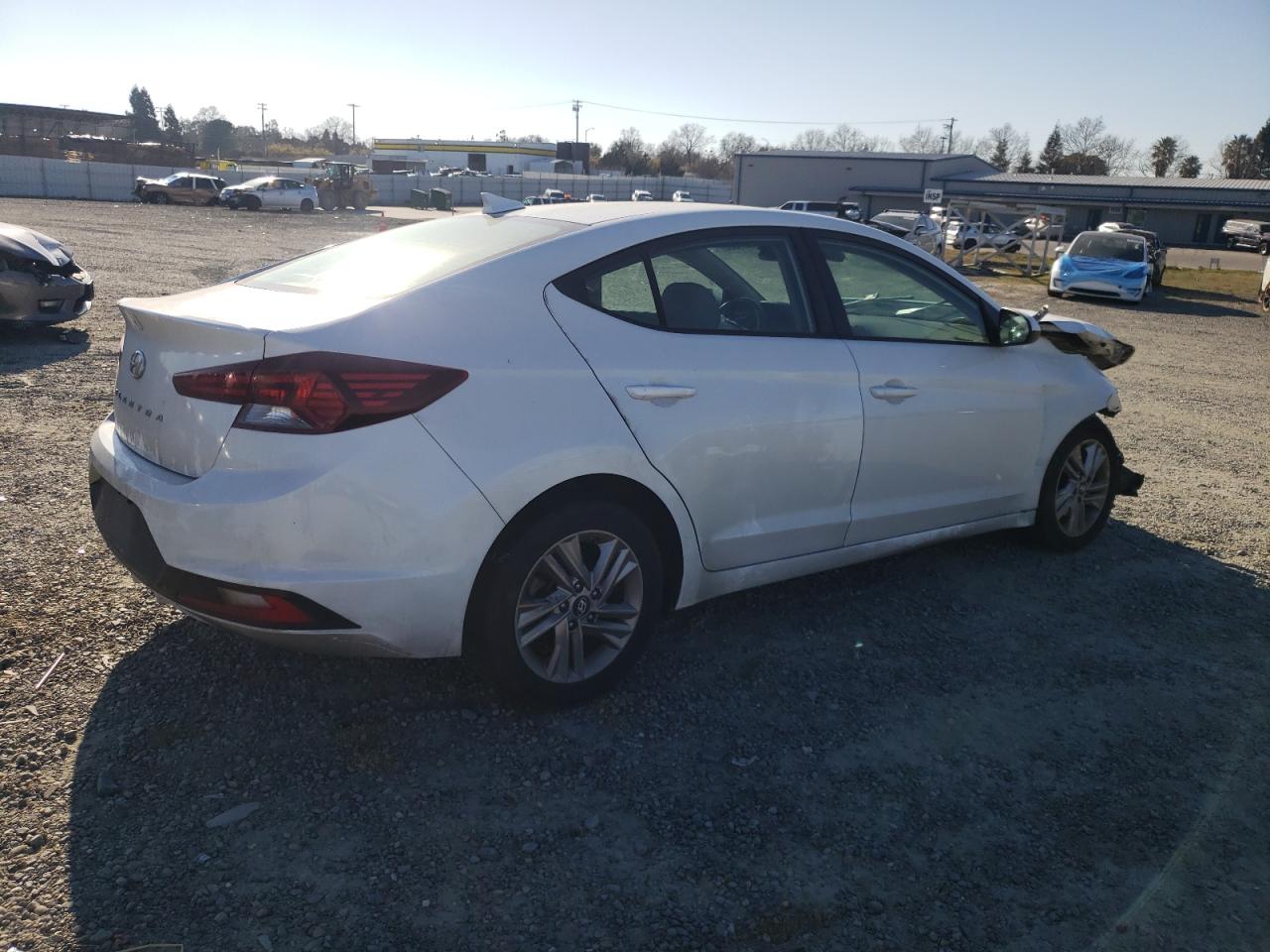 2019 Hyundai Elantra VIN 5NPD84LF8KH429507 Copart auction photo, front end damage thumbnail 3