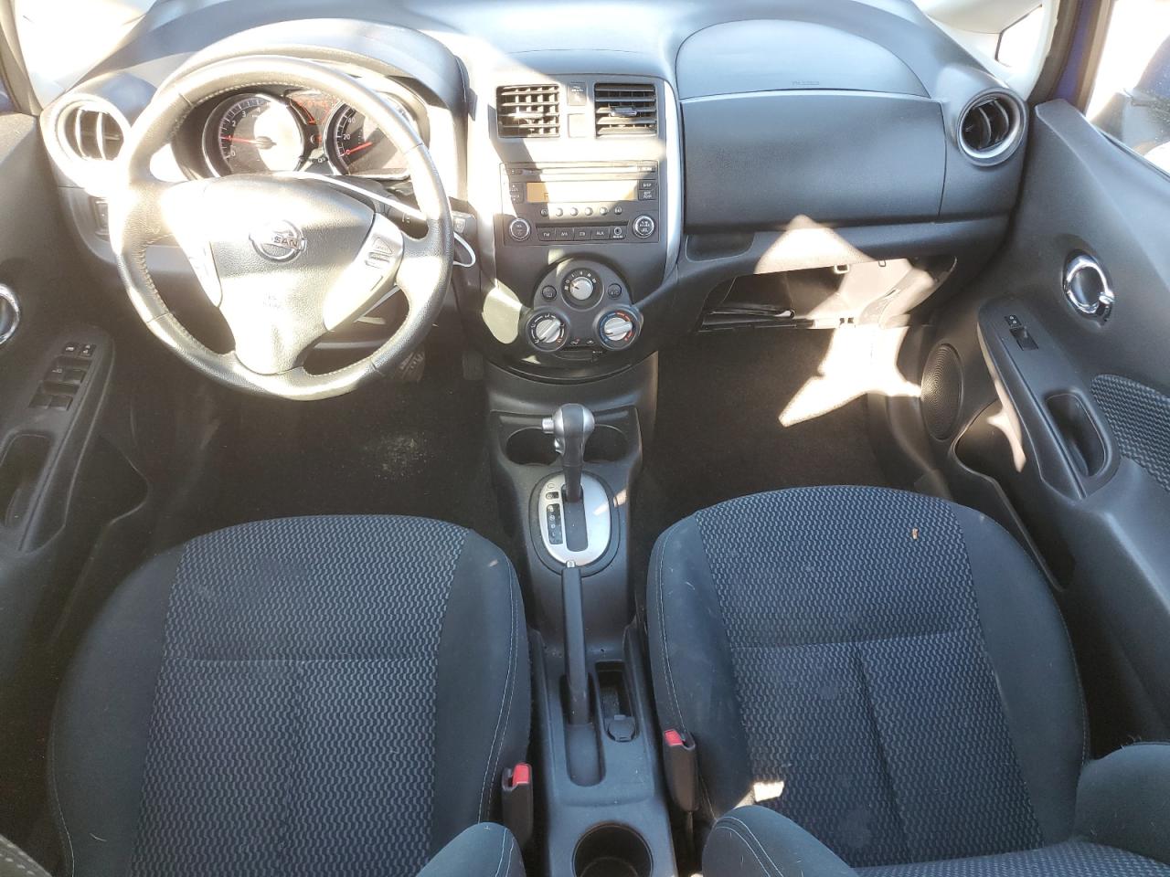 2014 Nissan Versa VIN 3N1CE2CP2EL374092 Copart auction photo, side damage thumbnail 8