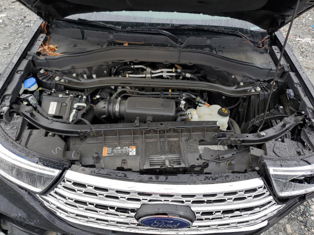 2021 Ford Explorer VIN 1FMSK8FH9MGB52818 Copart auction photo, front end damage thumbnail 12