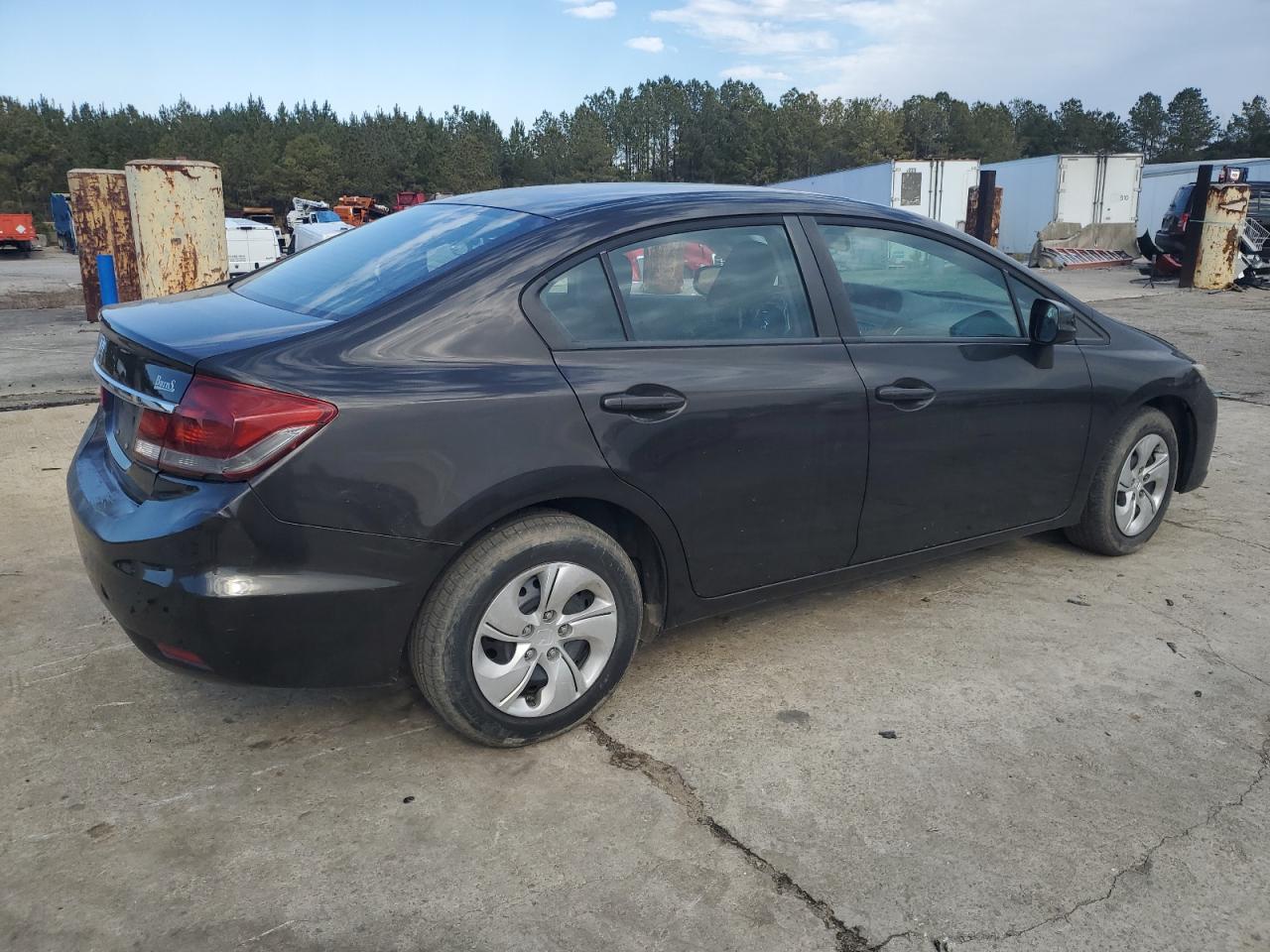 2013 Honda Civic VIN 19XFB2F53DE010909 Copart auction photo, front end damage thumbnail 3