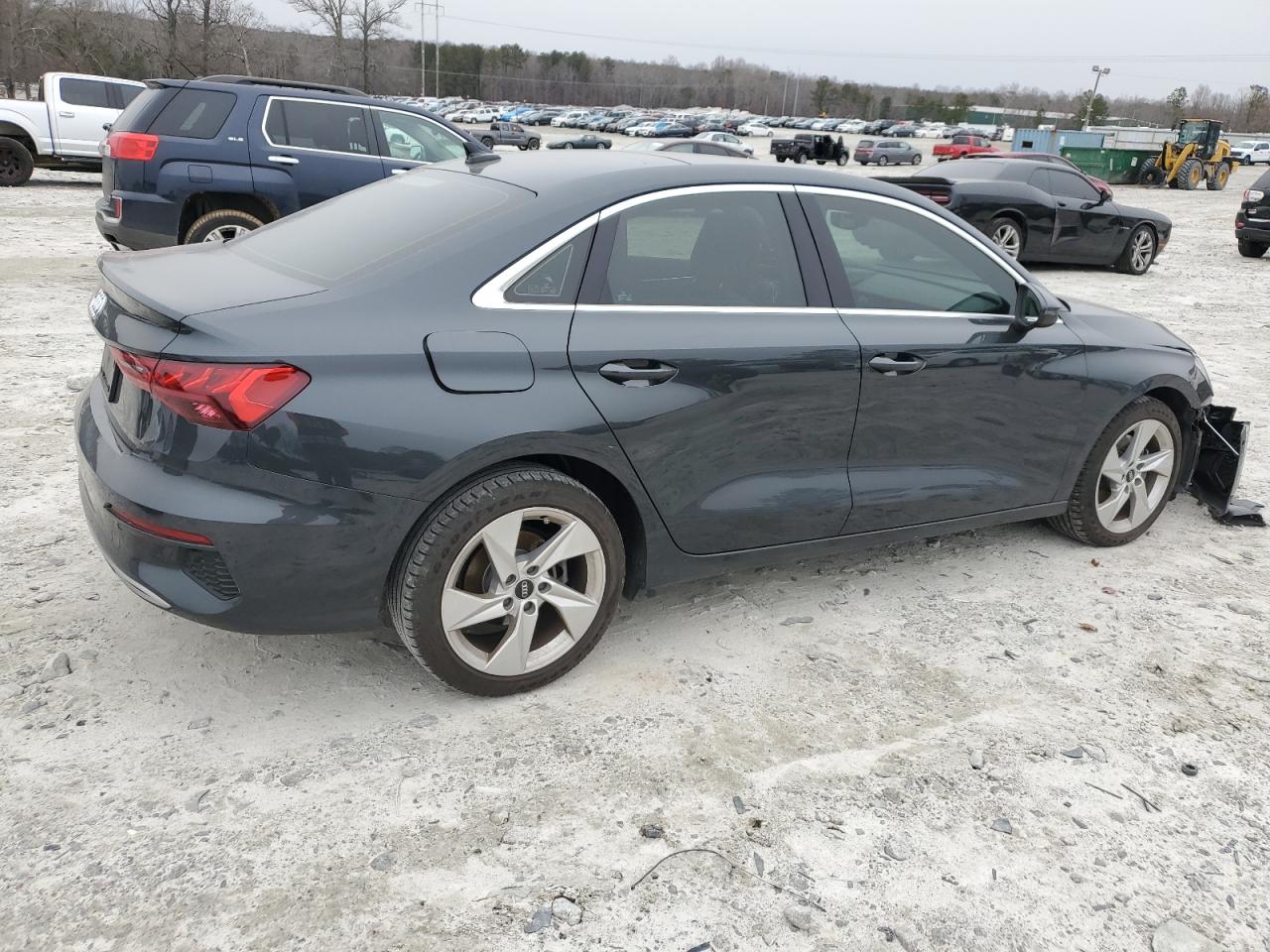 2022 Audi A3 VIN WAUAUDGY8NA072347 Copart auction photo, front end damage thumbnail 3