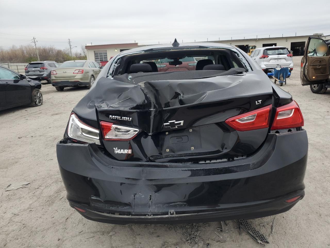 2018 Chevrolet Malibu VIN 1G1ZD5ST7JF260211 Copart auction photo, rear end / minor dent/scratches damage thumbnail 6