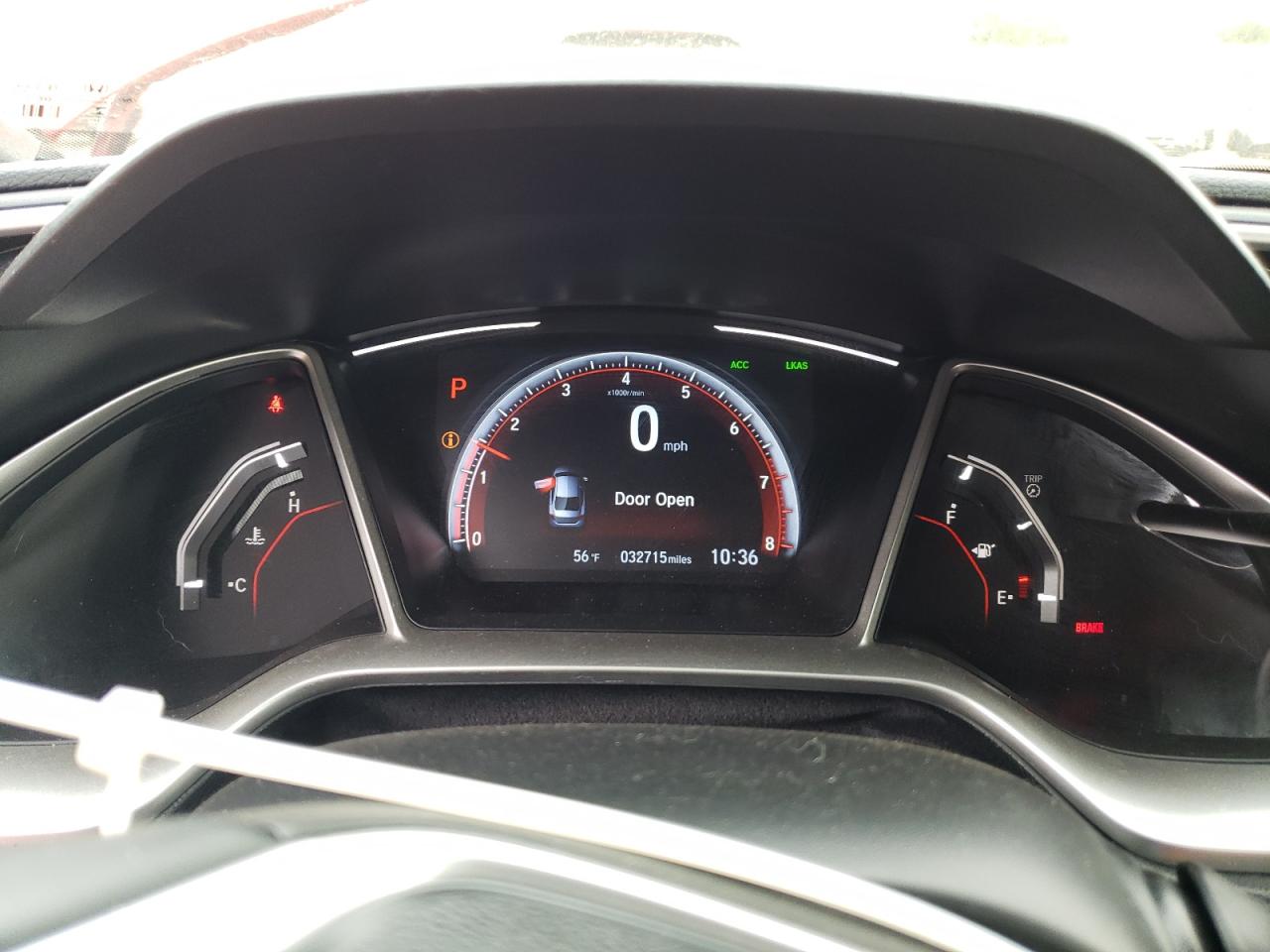 2021 Honda Civic VIN 2HGFC2F86MH515890 Copart auction photo, rear end damage thumbnail 9