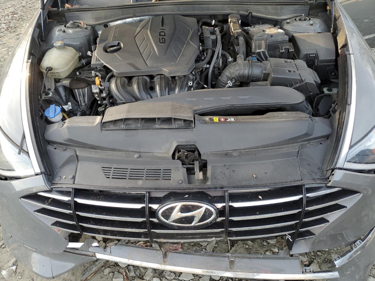 2021 Hyundai Sonata VIN 5NPEG4JA8MH067065 Copart auction photo, front end / undercarriage damage thumbnail 12