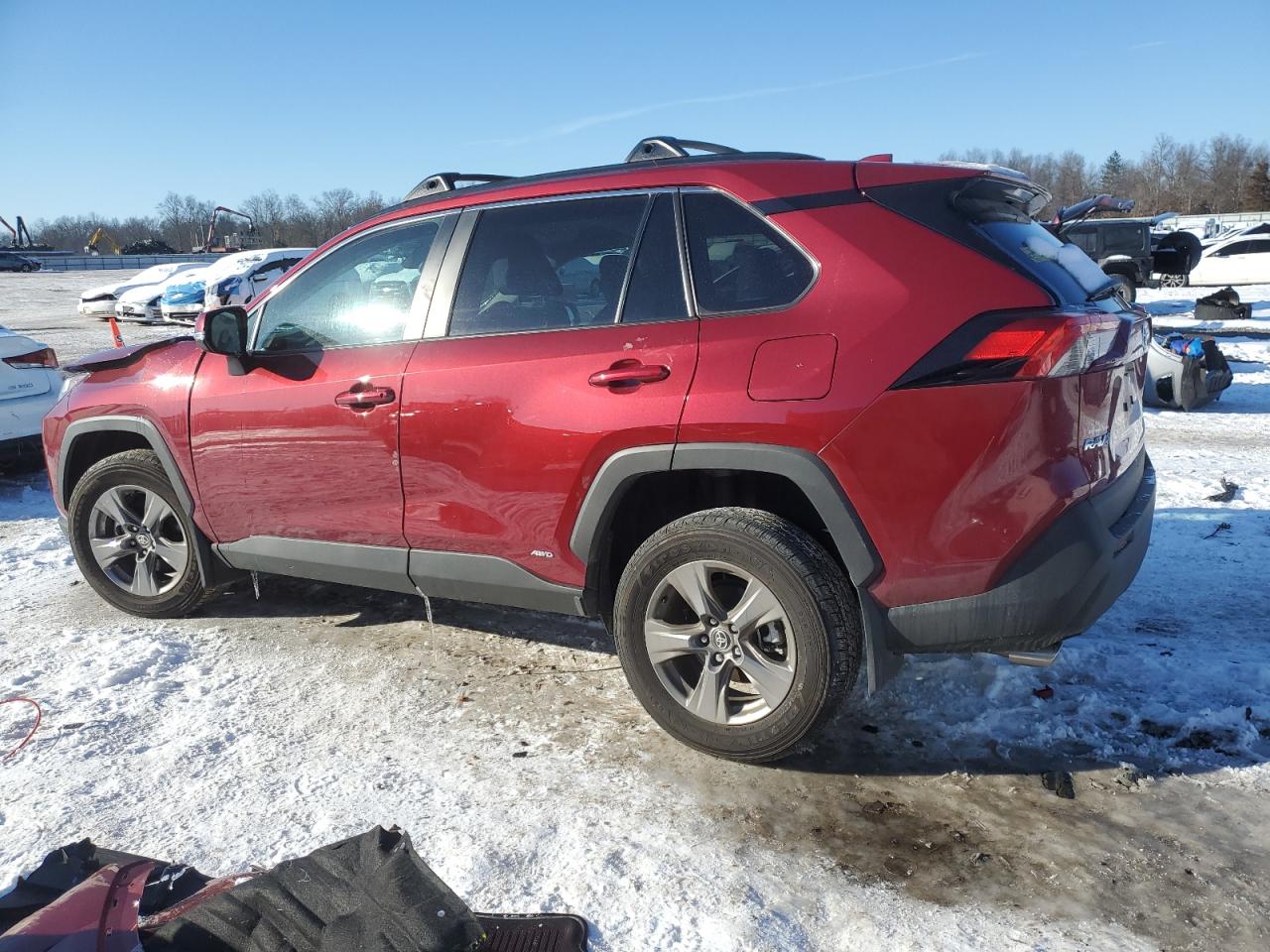 2024 Toyota RAV 4 VIN 4T3RWRFVXRU134570 Copart auction photo, front end damage thumbnail 2