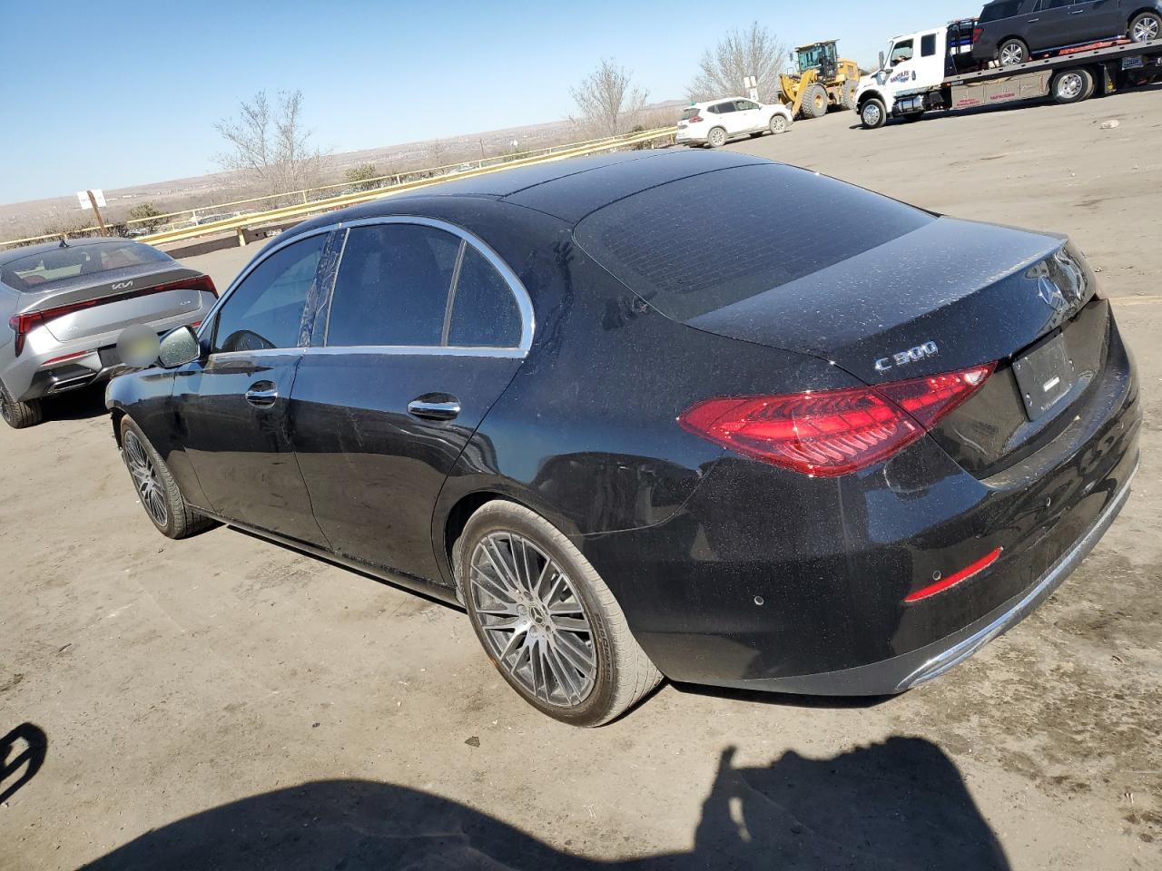 2023 Mercedes-Benz C-klasse VIN W1KAF4HB0PR153442 Copart auction photo, front end damage thumbnail 2