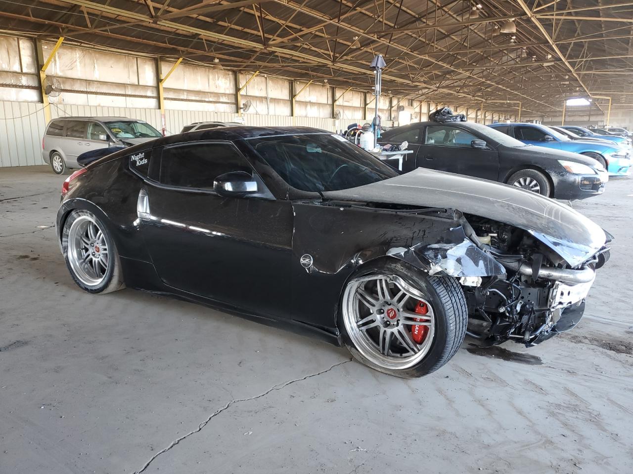 2011 Nissan 370Z VIN JN1AZ4EH9BM554829 Copart auction photo, front end damage thumbnail 4