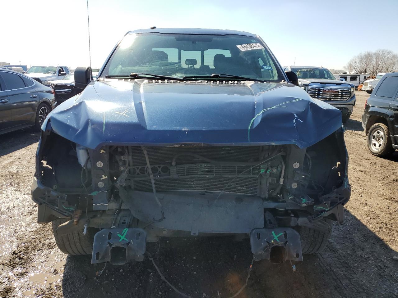 2017 Ford F-150 VIN 1FTEW1C80HKD49171 Copart auction photo, rear end / front end damage thumbnail 5
