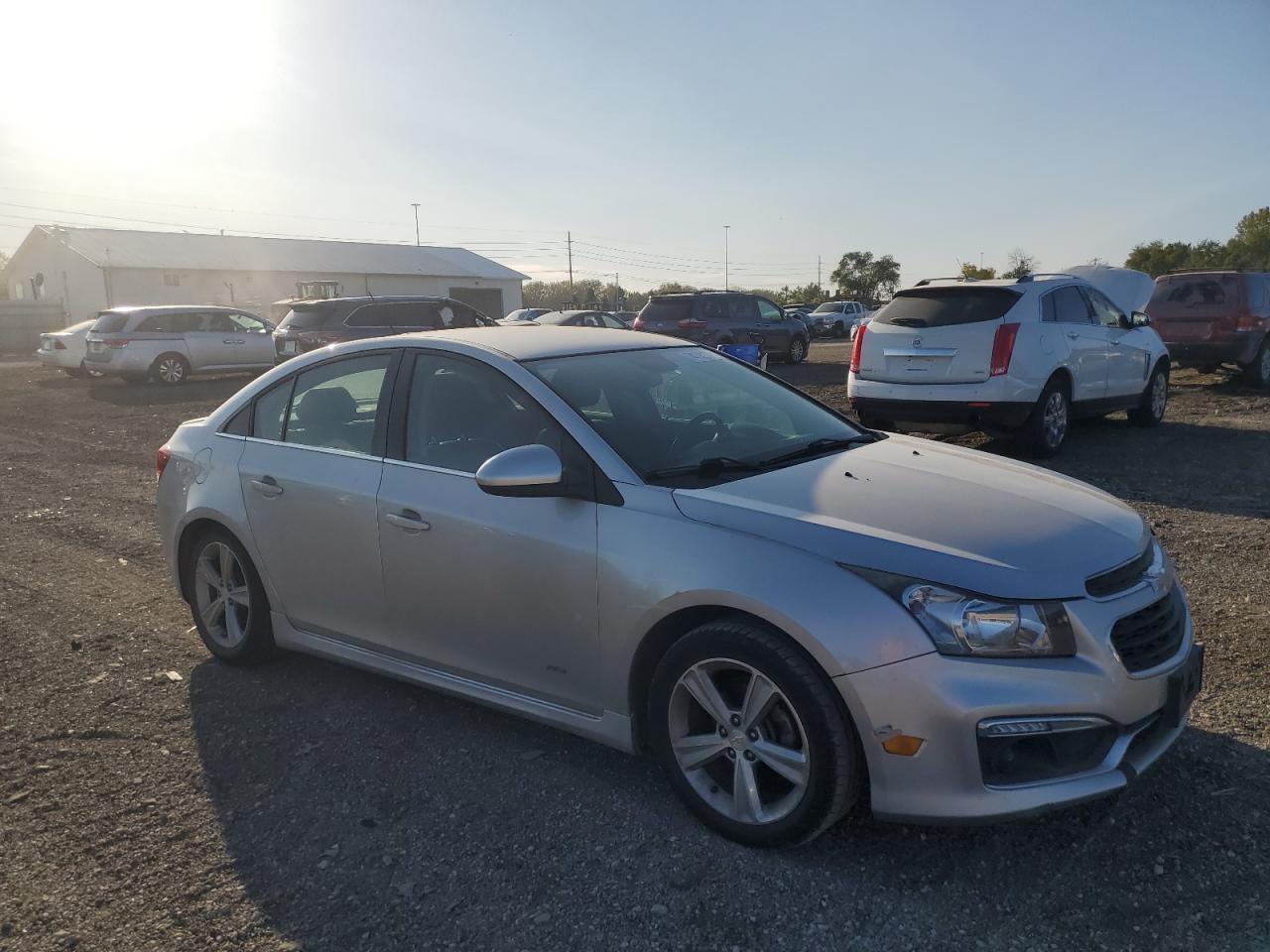 2015 Chevrolet Cruze VIN 1G1PE5SB2F7106292 Copart auction photo, rear end / side damage thumbnail 4