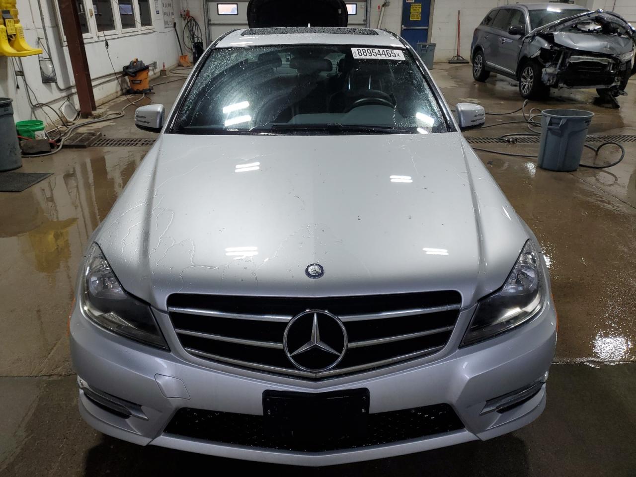 2014 Mercedes-Benz C-klasse VIN WDDGF8AB8EA945930 Copart auction photo, rear end damage thumbnail 5