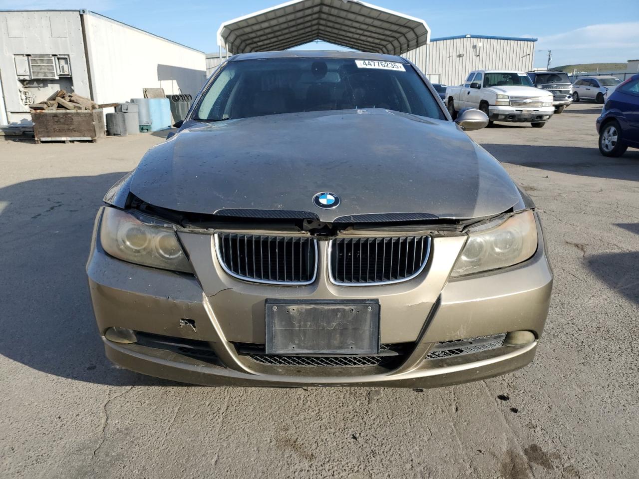 2006 BMW 3er VIN WBAVB13536PT01078 Copart auction photo, side / front end damage thumbnail 5