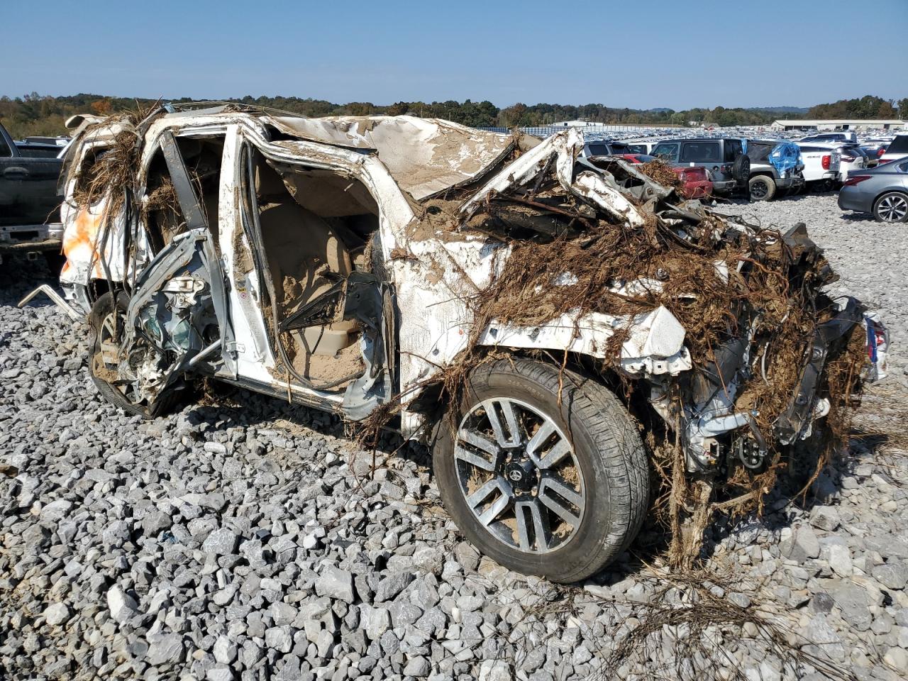 2014 Toyota 4Runner VIN JTEBU5JR0E5180643 Copart auction photo, water/flood damage thumbnail 4
