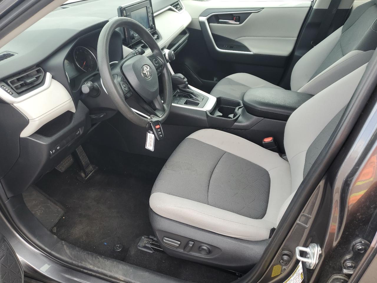 2021 Toyota RAV 4 VIN 2T3W1RFV7MC163987 Copart auction photo, rear end damage thumbnail 7
