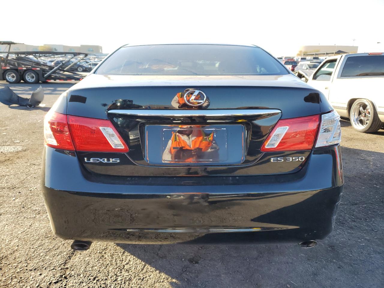 2009 Lexus ES VIN JTHBJ46G492326692 Copart auction photo, rear end damage thumbnail 6