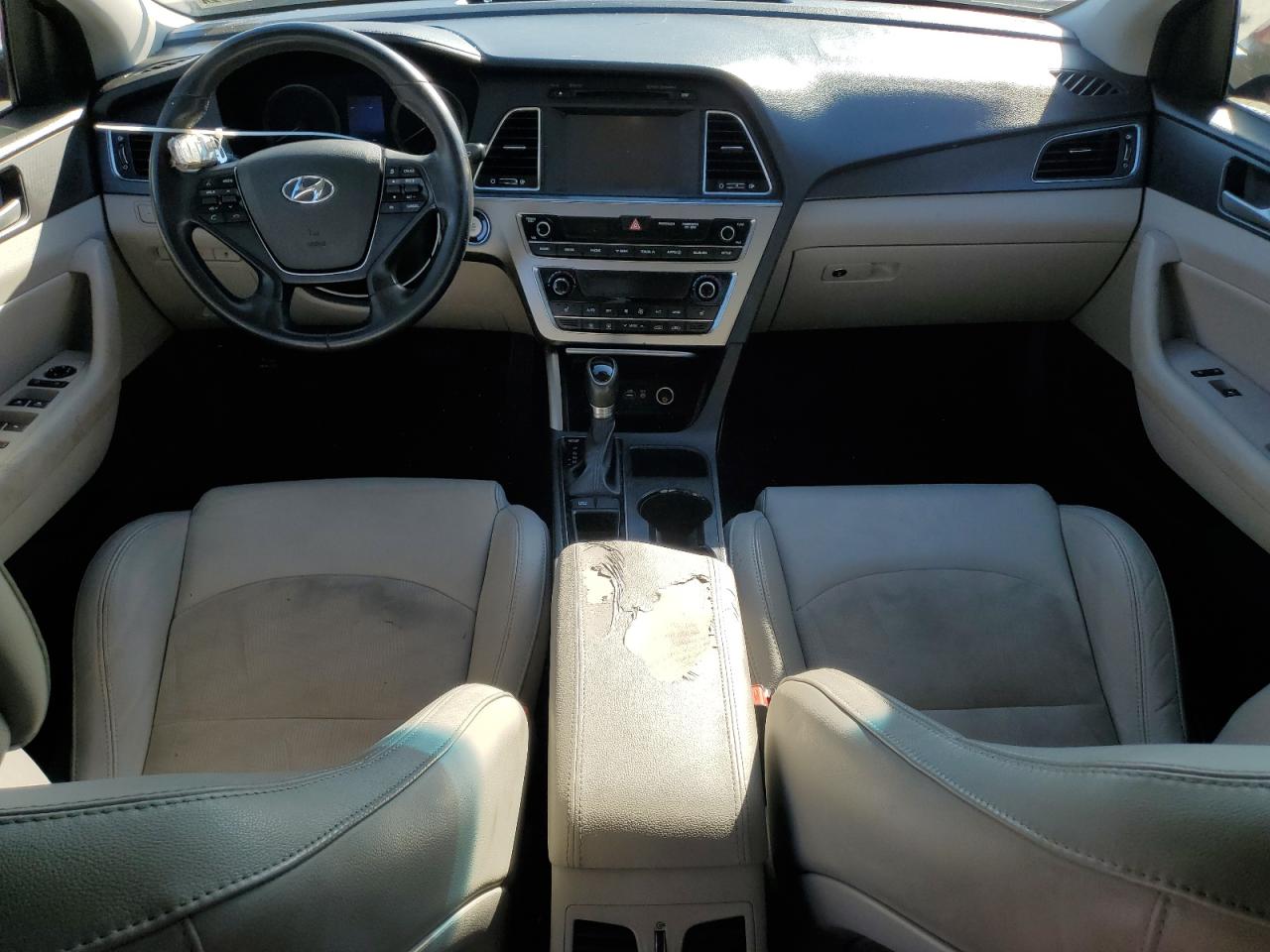 2016 Hyundai Sonata VIN 5NPE34AF7GH339584 Copart auction photo, water/flood damage thumbnail 8
