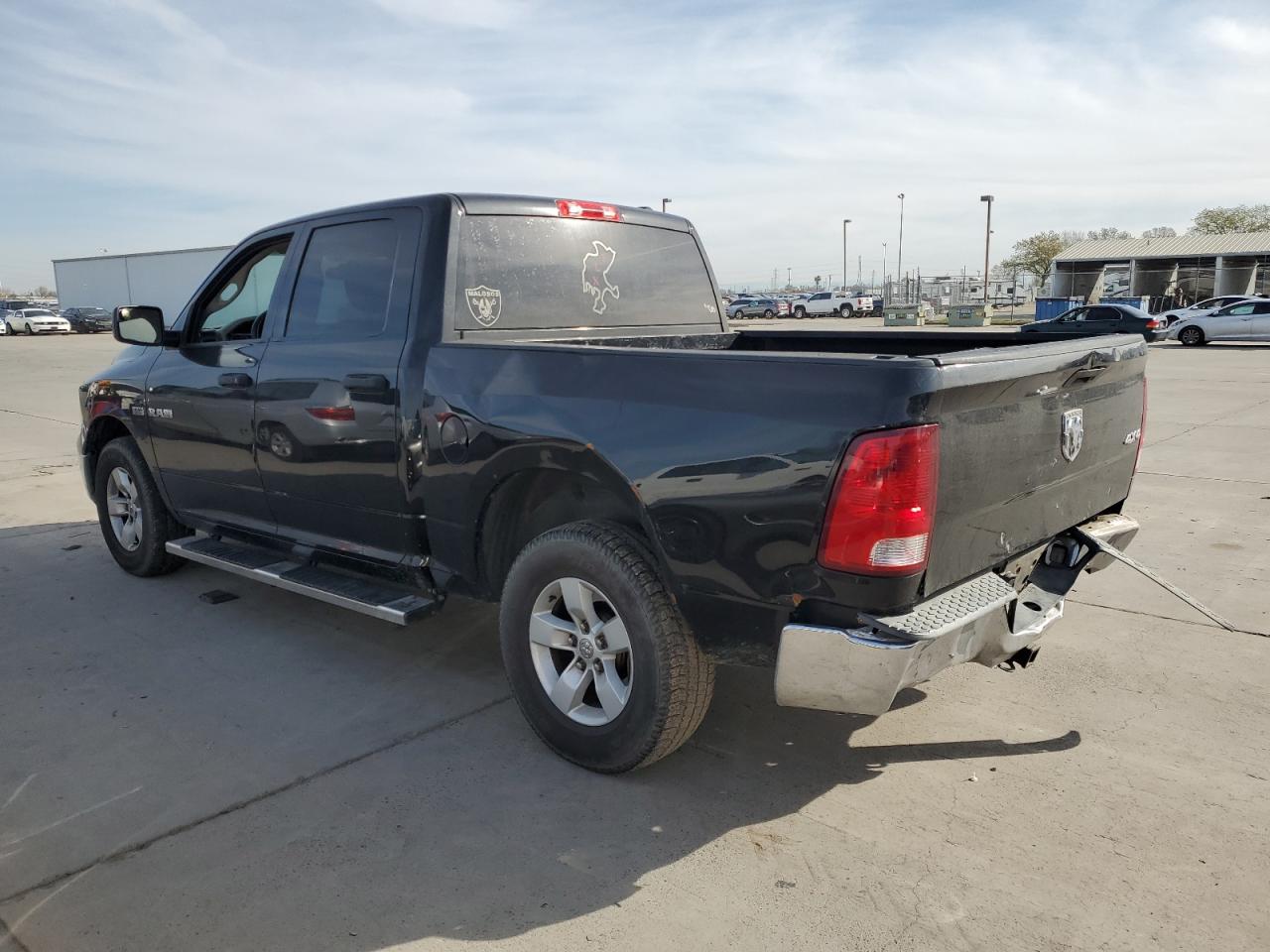 2010 Dodge RAM VIN 1D7RV1CT2AS157934 Copart auction photo, rear end / side damage thumbnail 2